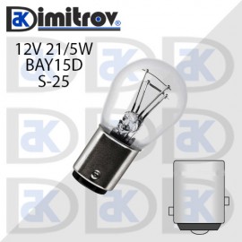 Крушка 12V 21/5W BAY15D